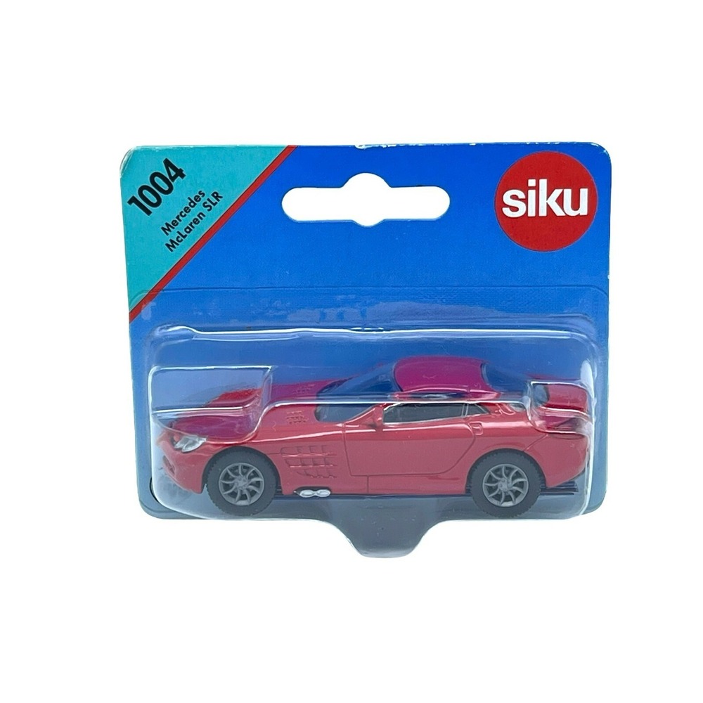 Siku Mercedes McLaren SLR Sports Car Red Diecast 1/64 Scale 3.25" Long